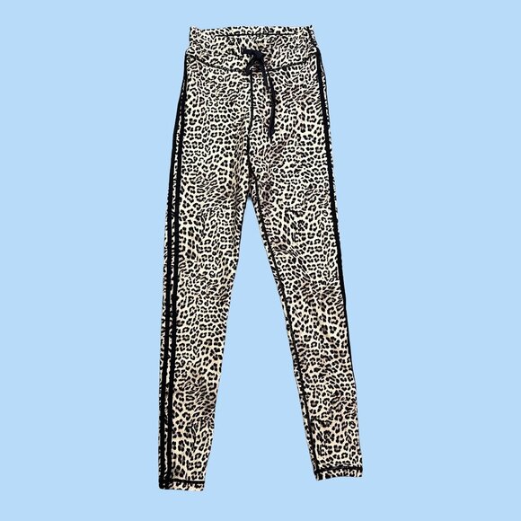 The Upside Leo Printed Leopard Yoga Legging Pants Women's Size 4 - Picture 2 of 5